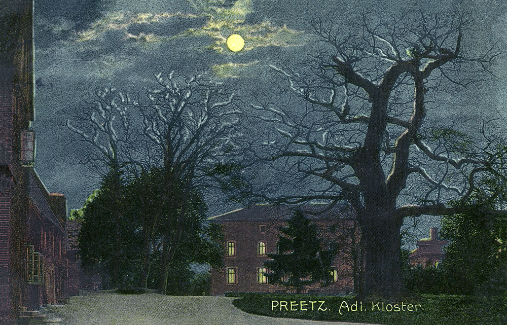 Adeliges Kloster Preetz · Postkarte um 1900 Adeliges Kloster Preetz · Postkarte um 1900